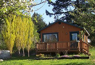 The Orchard Cottages - Delightful cottages that sit side-by-side.  Rent one individually or both for your San Juan Island getaway.