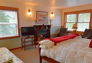 Heron Country Inn and Spa - Guests to this LaConner B&B enjoy elegant rooms, each with its' own unique decor and features.  Full breakfast for all guests -  alfresco if you prefer. A few rooms have fireplaces, futon couches for extra guests, one has a two-person Jacuzzi, and every room has a private bathroom!